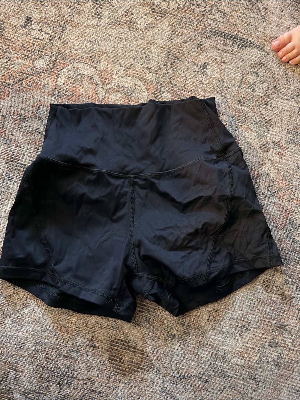 Born Primitive Black High-Rise Athletic Shorts